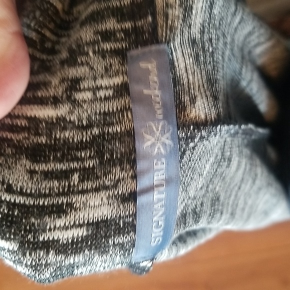 Signature Weekend Grey Cardigan 2X - Picture 4 of 5